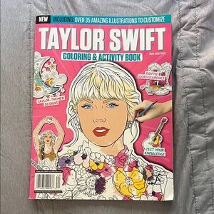 Taylor Swift Coloring & Activity Book
